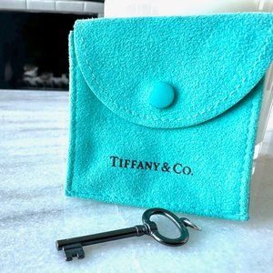 Tiffany & Co Titanium Key Pendant.